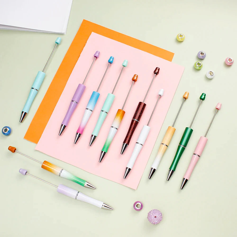 Colorful Beaded Writing Pens