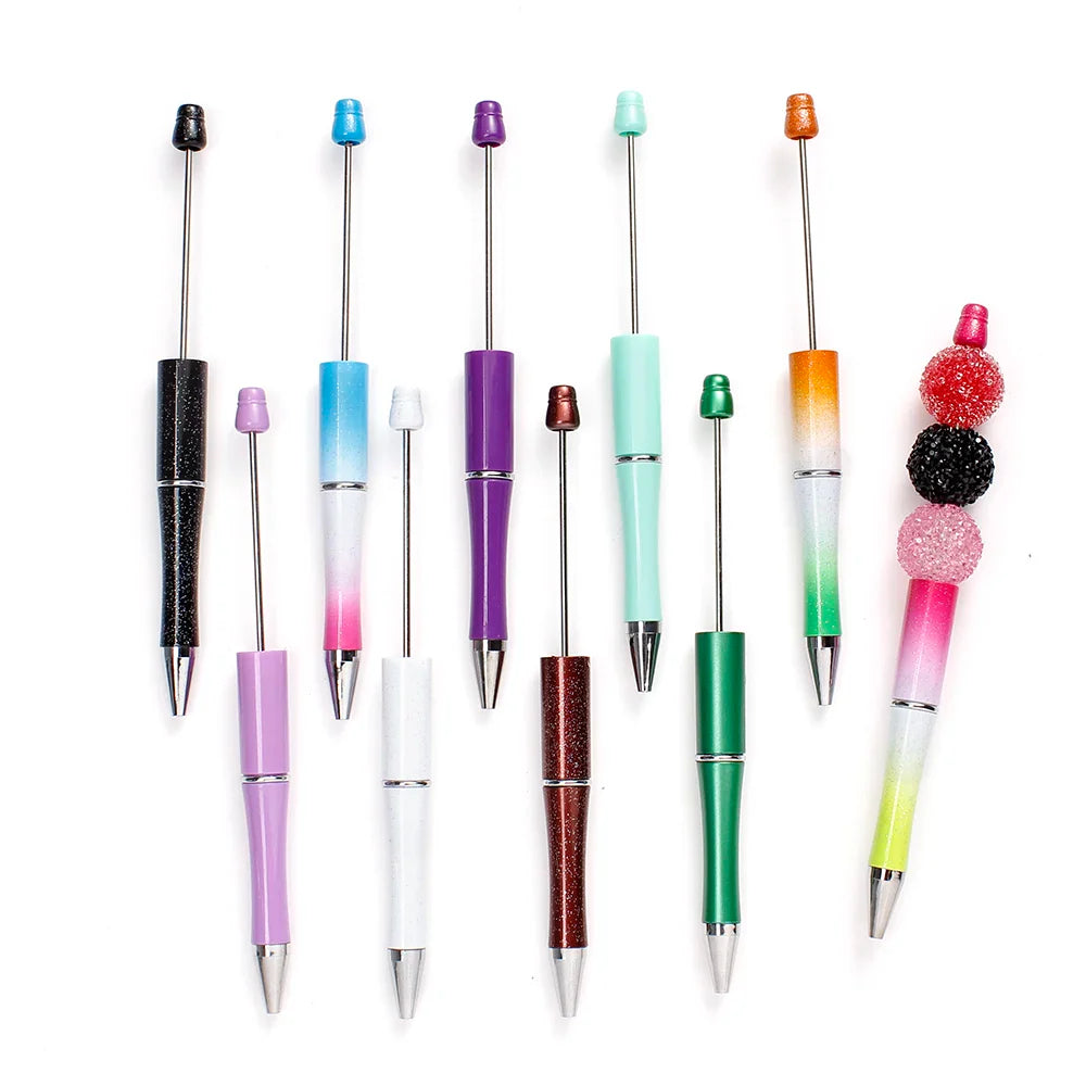 Colorful Beaded Writing Pens