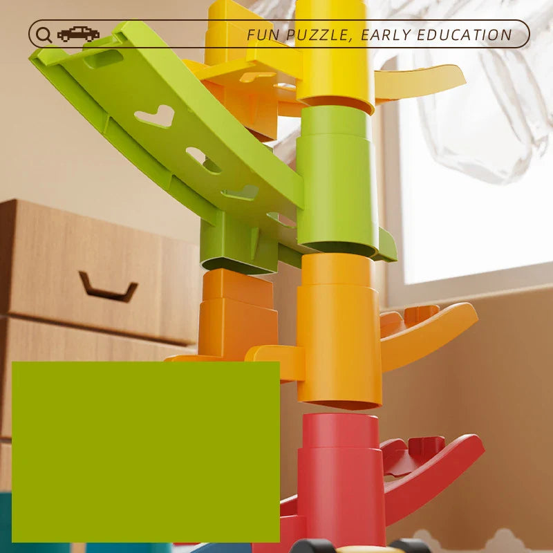 Colorful Kids Racing Adventure